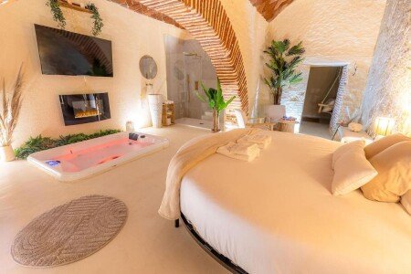 Appartement 2 voyageurs, avec jacuzzi