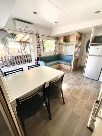 Mobil home 6 voyageurs, avec piscine