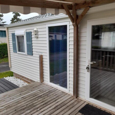 Mobil home 1 chambre, avec piscine