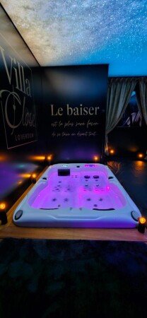 Villa 2 voyageurs, avec jacuzzi