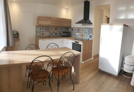 Maison chic, 4 voyageurs, avec jardin