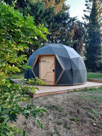 Tente 1 chambre, avec jardin