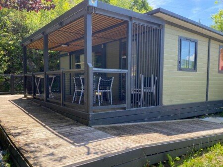 Camping / Mobil Home 4 voyageurs, avec piscine