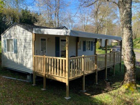 Mobil home 4 voyageurs, avec piscine