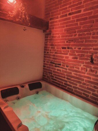 Maison de campagne 2 voyageurs, avec jacuzzi