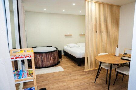 Appartement 1 chambre, avec jacuzzi