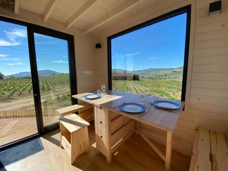 Hébergement insolite 1 chambre, avec jardin