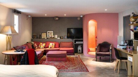 Studio 1 chambre, avec jardin