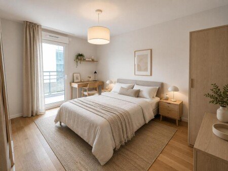 Appart'Hotel 3 voyageurs, avec jardin