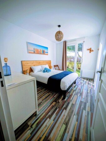 T3 2 chambres, avec jardin