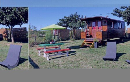 Camping / Mobil Home 2 voyageurs, avec jardin
