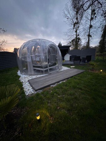 Dôme 1 chambre, avec jardin