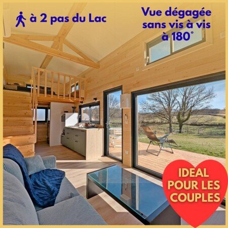 Chalet 1 chambre, avec climatisation