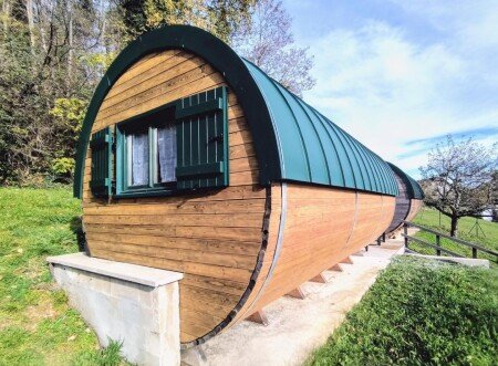 Tente 1 chambre, avec jardin