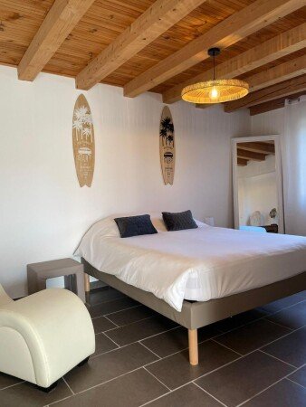 Maison de campagne 1 chambre, avec wifi