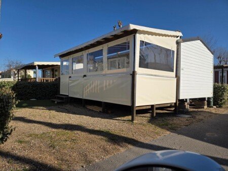 Mobil home 2 chambres, avec piscine