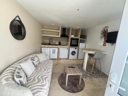 Maison 1 chambre, avec jardin