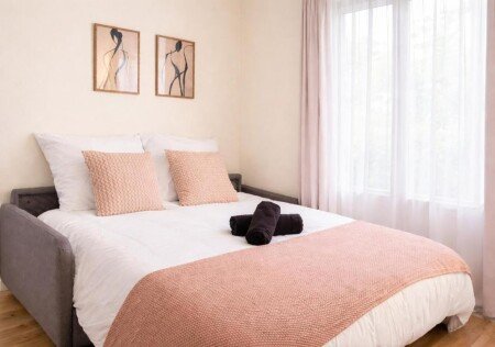 Studio cozy, 2 voyageurs, avec wifi