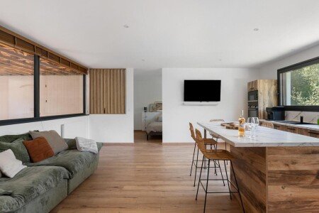 Maison 1 chambre, avec piscine