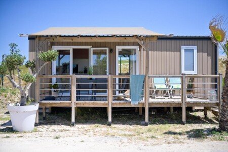 Mobil home 6 voyageurs, avec piscine