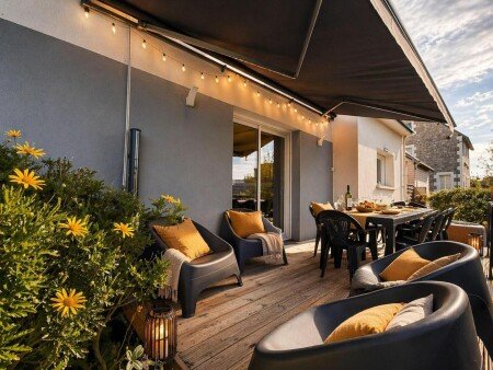 Villa 4 chambres, avec jacuzzi