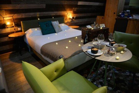 Hébergement insolite 1 chambre, avec jacuzzi