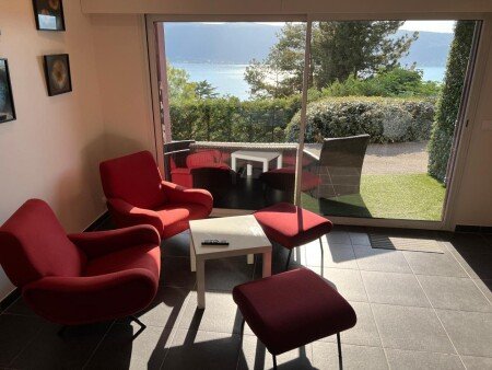 Appartement 1 chambre, avec jardin