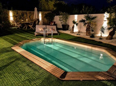 Villa 4 chambres, avec piscine