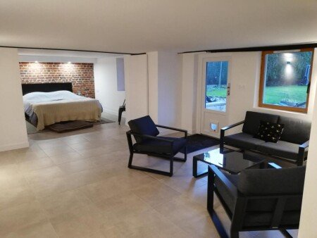 Bed and breakfast 1 chambre, avec jardin