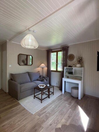 Chalet cozy, 1 chambre, avec climatisation