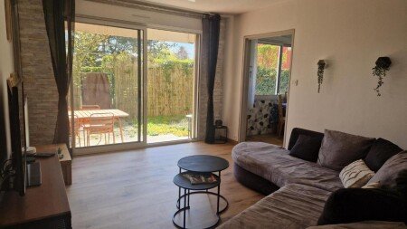 Appartement 1 chambre, avec jardin