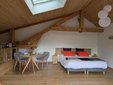 Bed and breakfast 1 chambre, avec jardin