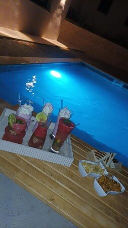 Villa 1 chambre, avec piscine