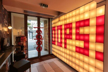 Auberge de jeunesse design, 4 voyageurs, avec climatisation