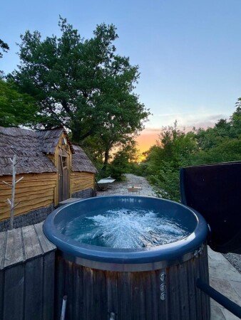 Cabane 1 chambre, avec jacuzzi