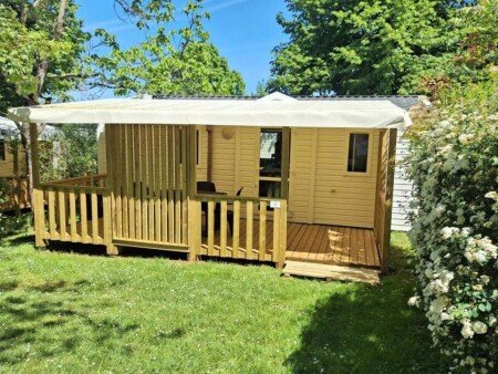 Mobil home 4 voyageurs, avec piscine