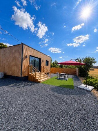 Chalet 1 chambre, avec jardin