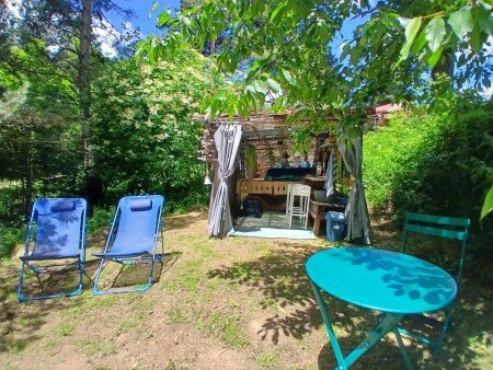 Cabane 1 chambre, avec jardin