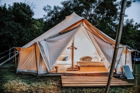 Hébergement insolite 1 chambre, avec jardin