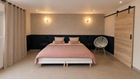 Bed and breakfast 1 chambre, avec climatisation