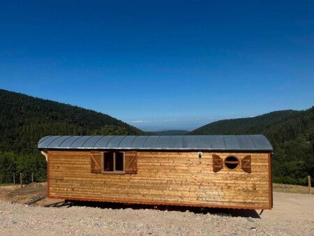 Roulotte 1 chambre, avec parking