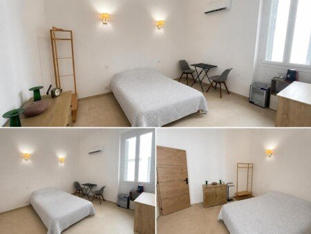 Bed and breakfast 1 chambre, avec climatisation