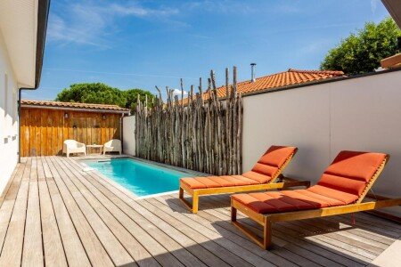 Villa 1 chambre, avec piscine