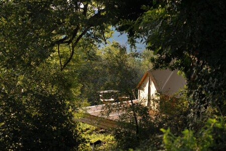 Tente 1 chambre, avec piscine