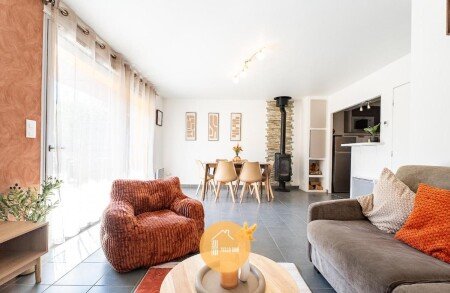 Maison 3 chambres, avec wifi