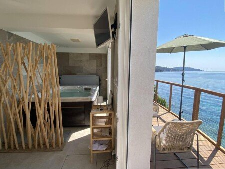 Appartement romantique, 2 voyageurs, avec jacuzzi