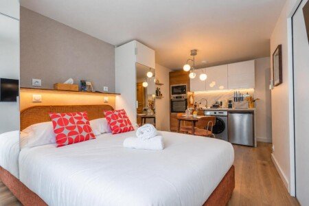 Appart'Hotel 2 voyageurs, avec wifi