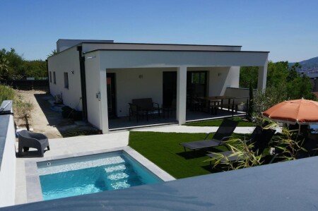 Villa 1 chambre, avec piscine