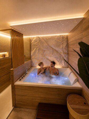 Villa 1 chambre, avec jacuzzi