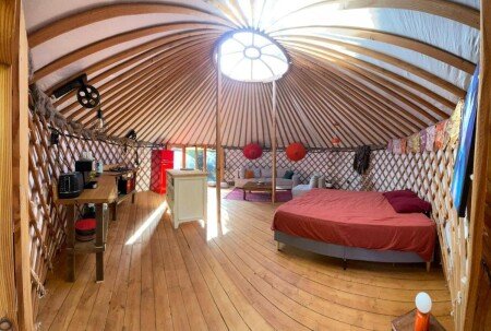 Hébergement insolite 1 chambre, avec piscine